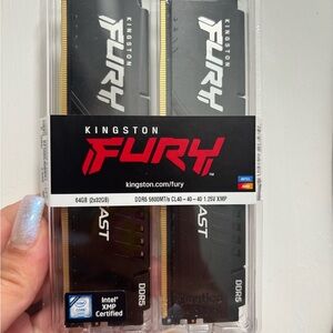 Kingston Black RAM Modules